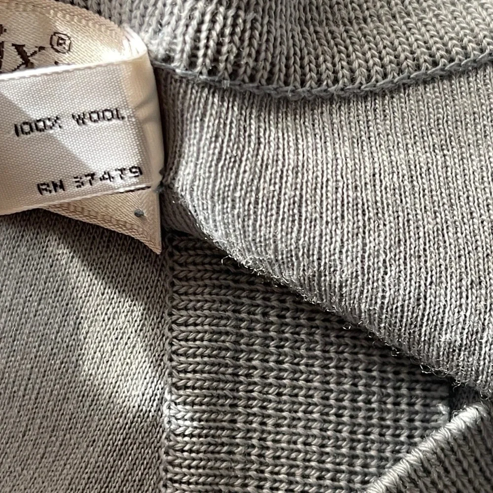 Vtg St. Croix Harveys Mens Button Front Cardigan Size M Zephyr Wool‎ Grandpacore